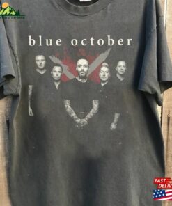 Comfort Color October Graphic Shirt Blue Tshirt Unisex T-Shirt 2 Comfort Color October Graphic Shirt Blue Tshirt Unisex T Shirt 3