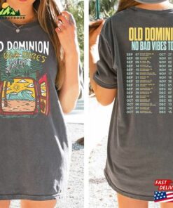 Comfort Color Old Dominion No Bad Vibes Tour 2023 Shirt Concert Both Sides Music Classic T-Shirt
