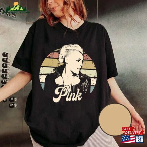 Comfort Color Pink Retro Tshirt P!Nk Summer Carnival 2023 Shirt Music Sweatshirt T-Shirt