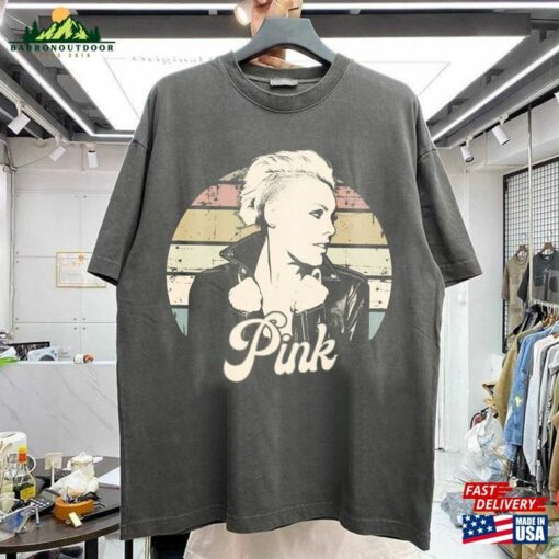 Comfort Color Pink Retro Tshirt P!Nk Summer Carnival 2023 Shirt Music Sweatshirt T-Shirt