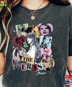 Comfort Color Retro Taylor The Eras Tour Shirt Swiftie Tee T-Shirt Unisex