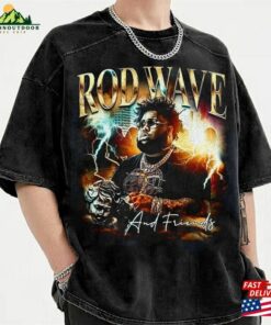 Comfort Color Rod Wave Graphic Nostalgia Tour 2023 T Shirt Music Concert Tee Unisex Classic 1
