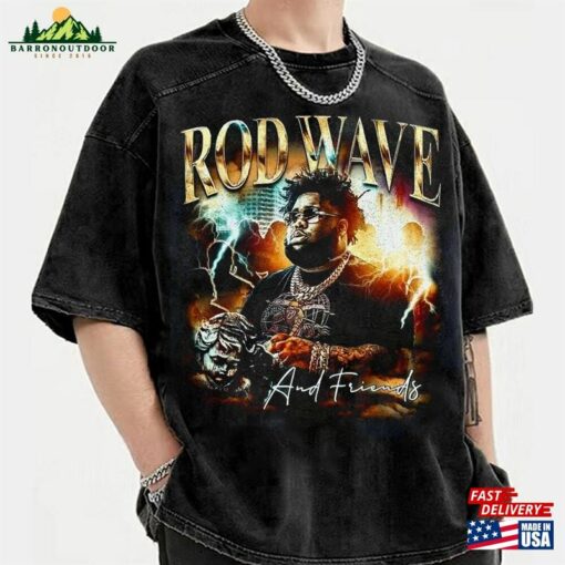 Comfort Color Rod Wave Graphic Nostalgia Tour 2023 T-Shirt Music Concert Tee Unisex Classic