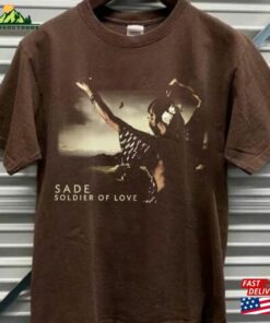 Comfort Color Sade Soldier Of Love Adu Gift Fans Shirt Pop Music T-Shirt Classic