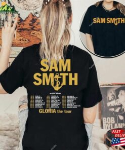 Comfort Color Sam Smith Gloria World Tour 2023 T-Shirt Rock Band Shirt Live In Concert Classic Sweatshirt