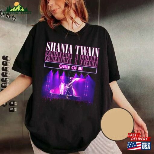 Comfort Color Shania Queen Of Me Tour 2023 90S Retro Shirt Concert Gift For Fans Classic Hoodie