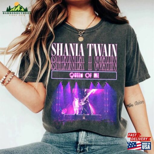 Comfort Color Shania Queen Of Me Tour 2023 90S Retro Shirt Concert Gift For Fans Classic Hoodie