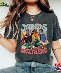 Comfort Color Shirt Vintage Jonas Brother Five Albums One Night Tour Brothers 2023 90’S Tee Hoodie Unisex