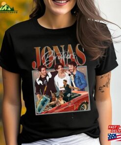 Comfort Color Shirt Vintage Jonas Brother Five Albums One Night Tour Brothers 2023 90’S Tee Unisex T-Shirt Comfort Color Shirt Vintage Jonas Brother Five Albums One Night Tour Brothers 2023 90’S Tee Unisex T-Shirt