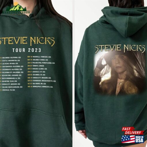 Comfort Color Stevie Nicks Tour 2023 Live In Concert T-Shirt Shirt Fan Unisex