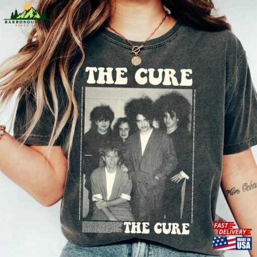 Comfort Color The Cure Band Concert 2023 Tshirt Tour Shirt Sweatshirt Unisex