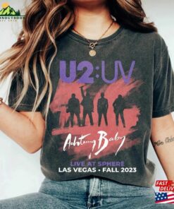 Comfort Color U2 Shirt Live At Sphere Las Vegas Sweatshirt Unisex Comfort Color U2 Shirt Live At Sphere Las Vegas Sweatshirt Unisex