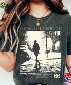 Comfort Color Velvet Shirt Underground Graphic Music Unisex Sweatshirt 3