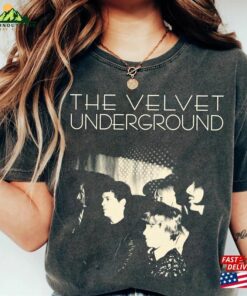 Comfort Color Velvet Underground Graphic Music Shirt Sweatshirt Hoodie 1 Comfort Color Velvet Underground Graphic Music Shirt Sweatshirt Hoodie 2
