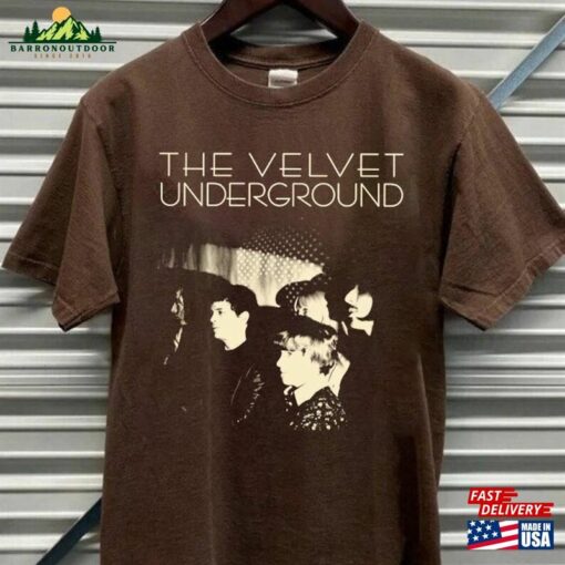 Comfort Color Velvet Underground Graphic Music Shirt Sweatshirt Hoodie