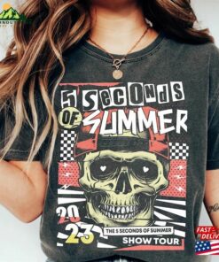 Comfort Color World Tour 5Sos Graphic Shirt Country Music 2023 5 Seconds Of Summer Sweatshirt Unisex