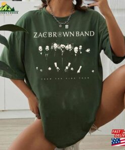 Comfort Color Zac Fan Brown Band Shirt Gift Fans From The Fire Tour 2023 Classic Sweatshirt 1
