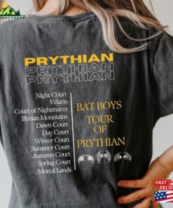 Comfort Colors® Acotar Bat Boys Tour Original Design Sjm Velaris Shirt The Night Court Unisex Sweatshirt