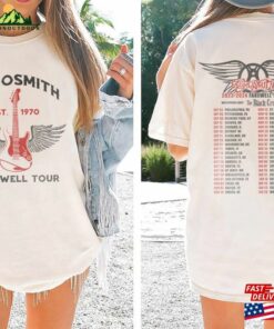 Comfort Colors(r) Aerosmith Band Farewell Tour Shirt Fan Gifts Graphic Classic Sweatshirt 3