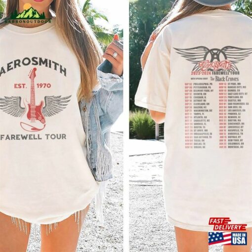 Comfort Colors® Aerosmith Band Farewell Tour Shirt Fan Gifts Graphic Classic Sweatshirt