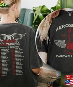 Comfort Colors(r) Aerosmith Band Farewell Tour Shirt Fan Gifts Graphic Classic Sweatshirt 4