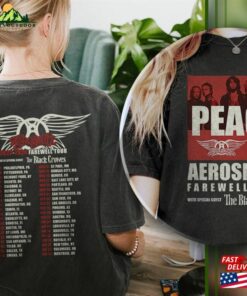 Comfort Colors® Aerosmith Peace Out Farewell Tour With The Black Crowes Shirt Band Fan Sweatshirt Classic 3 Comfort Colors(r) Aerosmith Peace Out Farewell Tour With The Black Crowes Shirt Band Fan Sweatshirt Classic 4