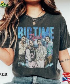 Comfort Colors(r) Big Time Rush Band Shirt 2023 Cant Get Enough Tour T Shirt Unisex 2