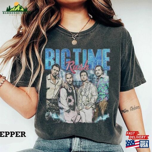 Comfort Colors® Big Time Rush Band Shirt 2023 Can’t Get Enough Tour T-Shirt Unisex