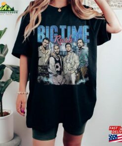 Comfort Colors(r) Big Time Rush Band Shirt 2023 Cant Get Enough Tour T Shirt Unisex 3