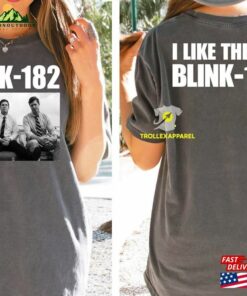 Comfort Colors(r) Blink 182 Shirt I Like The Old World Tour 2023 Sweatshirt Unisex 1