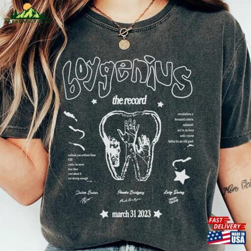 Comfort Colors® Boygenuiss Tour Shirt Rock Band Music 2023 Boygeniuss T-Shirt Hoodie