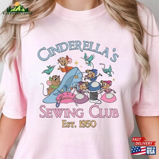 Comfort Colors® Cinderella’s Sewing Club Est 1950 Shirt Disney Princess Cinderella T-Shirt Classic