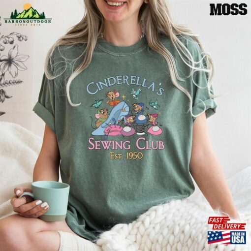 Comfort Colors® Cinderella’s Sewing Club Est 1950 Shirt Disney Princess Cinderella T-Shirt Classic