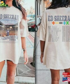 Comfort Colors® Ed Sheeran Shirt Mathematics Tour Concert Shirts Sweatshirt Unisex