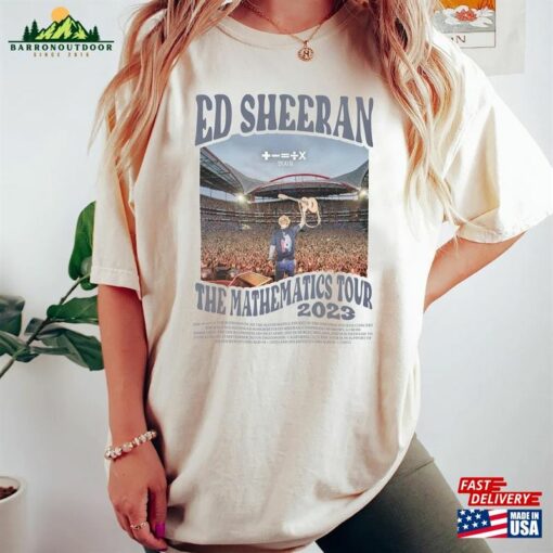 Comfort Colors® Ed Sheeran The Mathematics Tour 2023 Shirt Classic T-Shirt