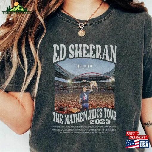 Comfort Colors® Ed Sheeran The Mathematics Tour 2023 Shirt Classic T-Shirt