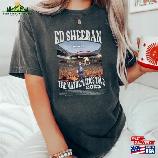 Comfort Colors® Ed Sheeran The Mathematics Tour 2023 Shirt Classic T-Shirt