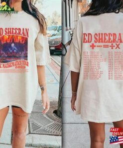 Comfort Colors® Ed Sheeran The Mathematics Tour 2023 Shirt T-Shirt Classic