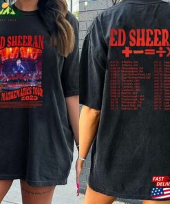 Comfort Colors® Ed Sheeran The Mathematics Tour 2023 Shirt T-Shirt Classic