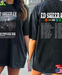 Comfort Colors® Ed Sheeran The Mathematics Tour Shirt Fan Gift Hoodie Classic