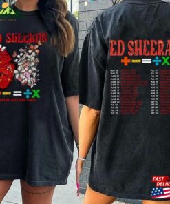Comfort Colors® Ed Sheeran The Mathematics Tour Shirt Vintage Butterfly Hoodie Sweatshirt