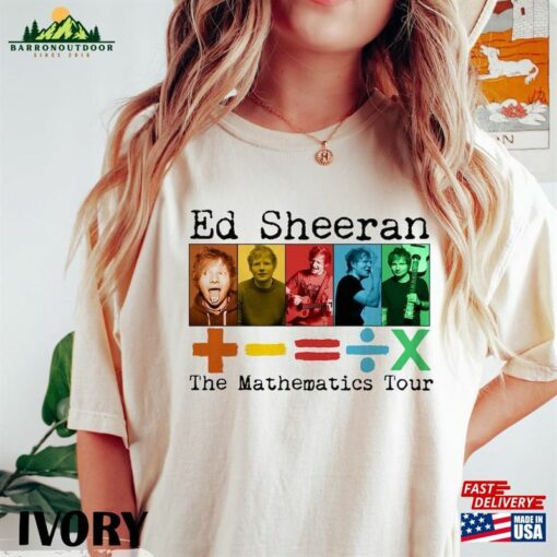 Comfort Colors® Ed Sheeran Tour Shirt Concert Fan T-Shirt Hoodie