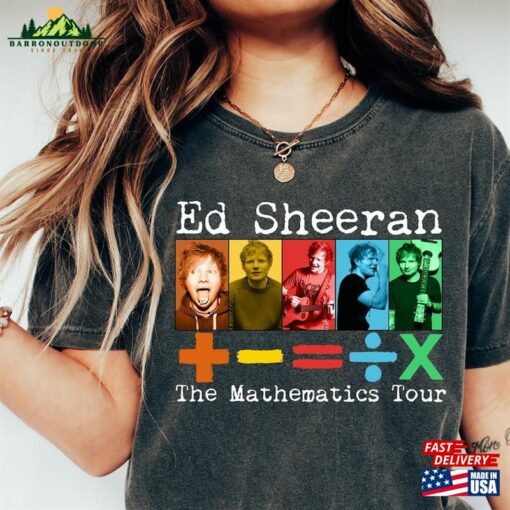 Comfort Colors® Ed Sheeran Tour Shirt Concert Fan T-Shirt Hoodie