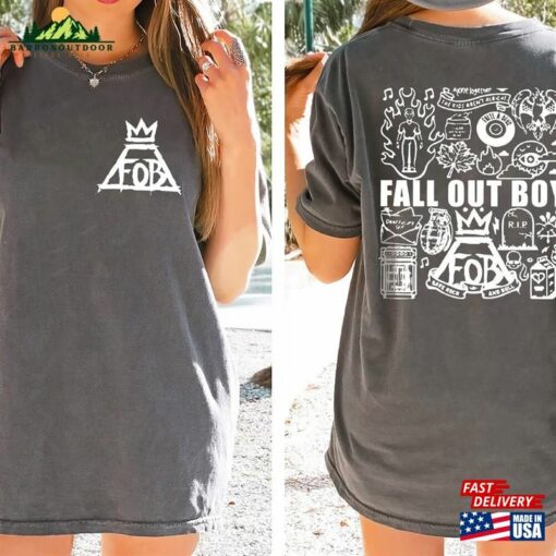 Comfort Colors® Fall Out Boy Tattoo Shirt Tour 2023 Tshirt T-Shirt Sweatshirt