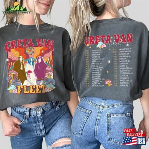 Comfort Colors® Greta Van Fleet Shirt Starcatcher World Tour Unisex Classic