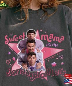 Comfort Colors® Jonas Brothers Sweet Mama In Pink T-Shirt Tour Shirt Unisex Hoodie