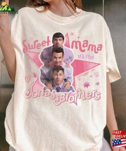 Comfort Colors(r) Jonas Brothers Sweet Mama In Pink T Shirt Tour Shirt Unisex Hoodie 3