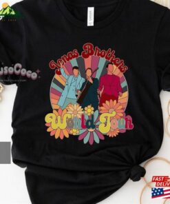 Comfort Colors® Jonas Brothers Vintage T-Shirt Five Albums One Night Tour Shirt 2023 Classic