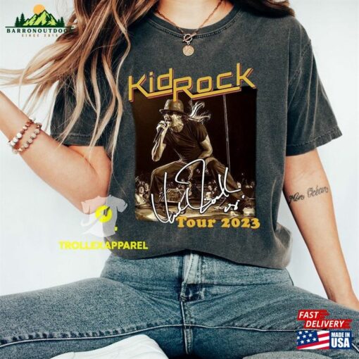 Comfort Colors® Kid Rock World Tour 2023 T-Shirt Hoodie