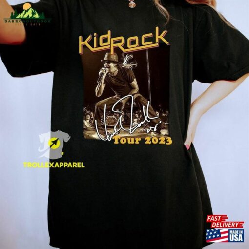 Comfort Colors® Kid Rock World Tour 2023 T-Shirt Hoodie